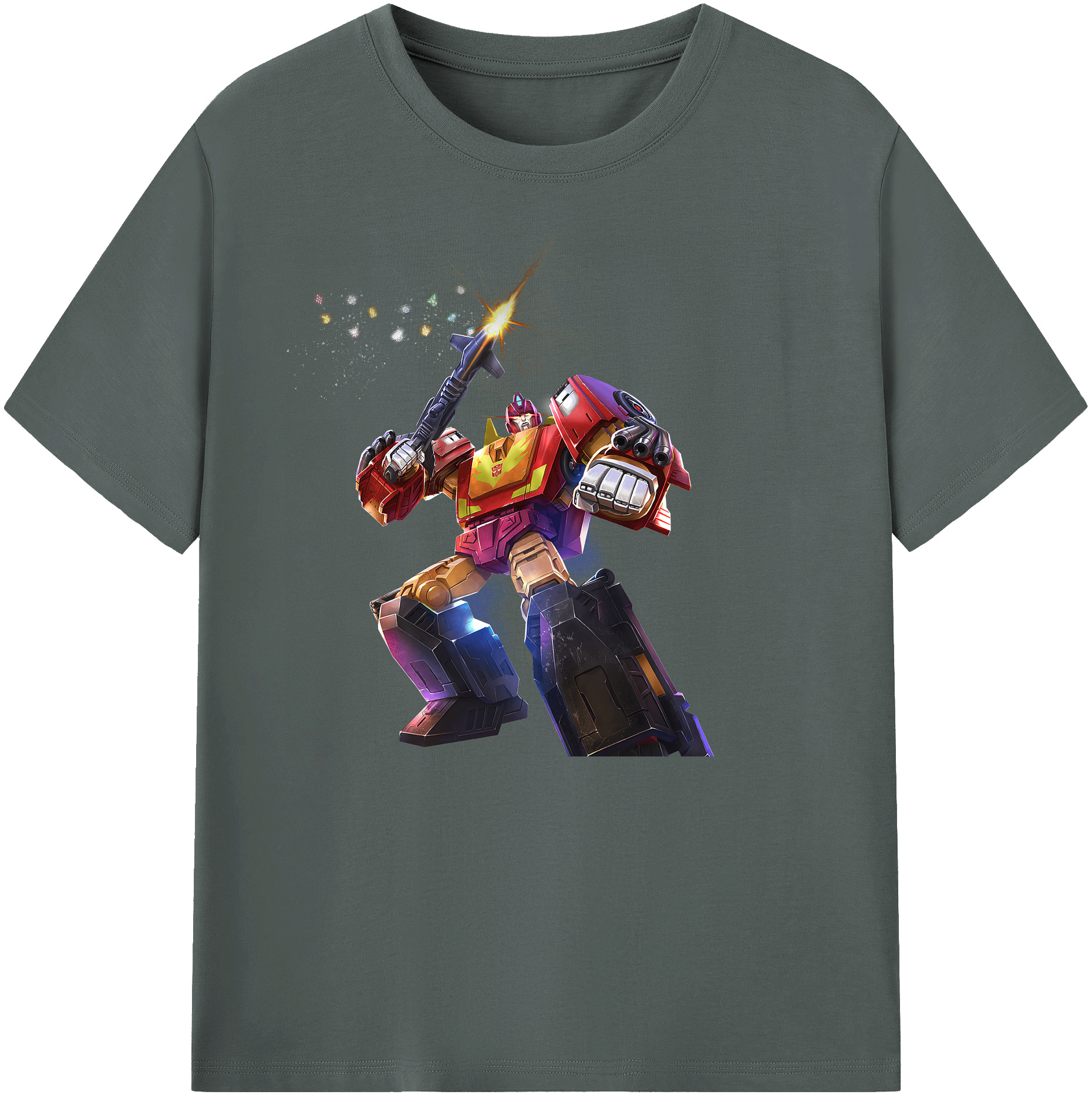 （画像用） Transformers トランスフォーマー 綿100％ メンズ半袖Tシャツ｜肌触りやわらか＆通気性